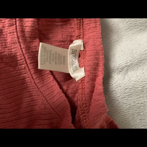 Pink Womens Cropped Bozzolo T Shirt - Picture 2 of 3